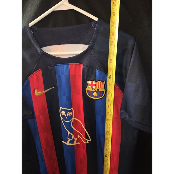 Sergio Dest Soccer Jersey #2 OVO Drake large Rare Nike‎ C19 - Picture 7 of 11